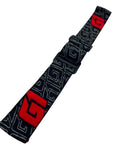 G1 Goggle strap 2MM GRID & RED LOGO