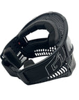 G1 Goggle strap 2MM BLACKED OUT - WHT LOGO