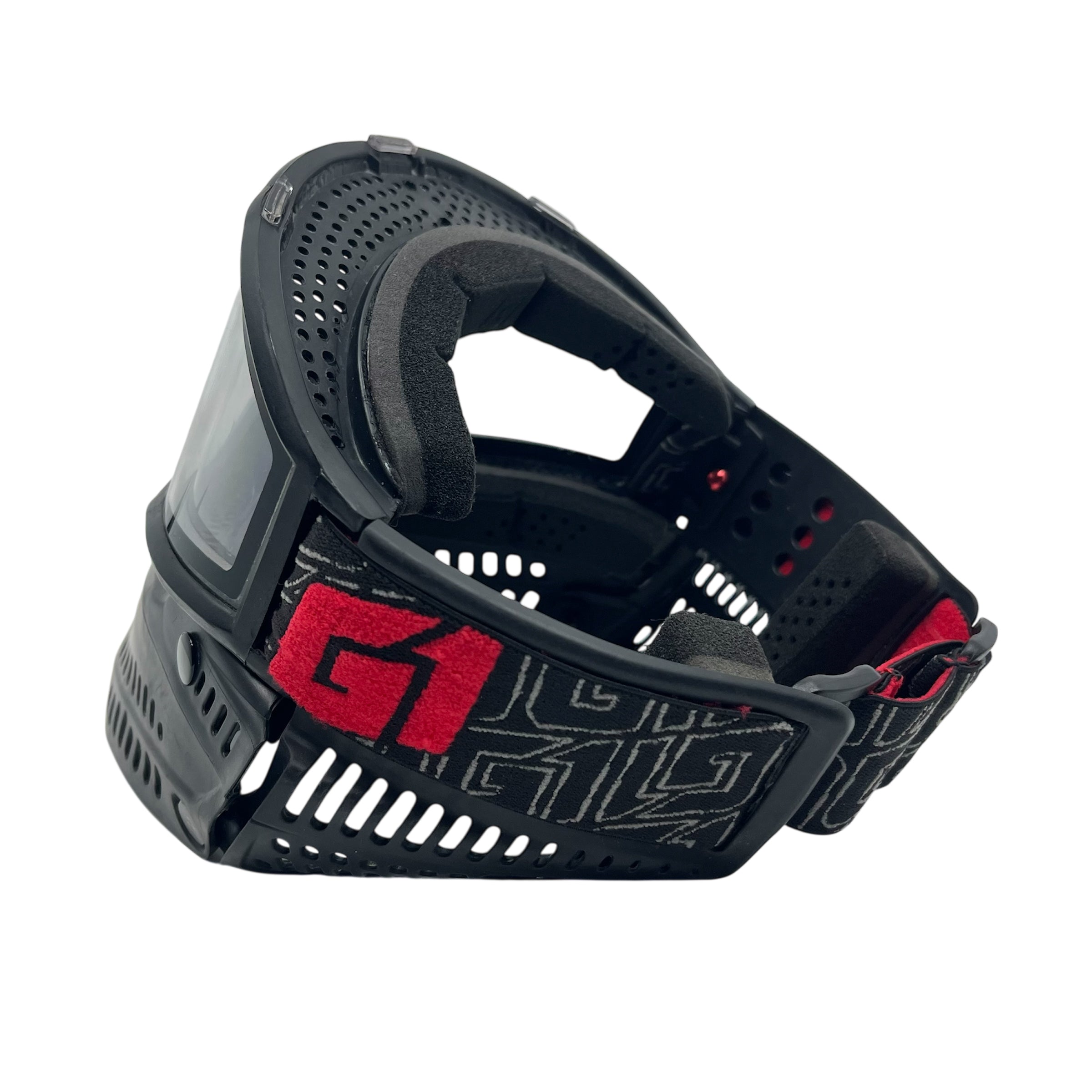 scott goggle strap G1 Goggle strap 2MM GRID & RED LOGO
